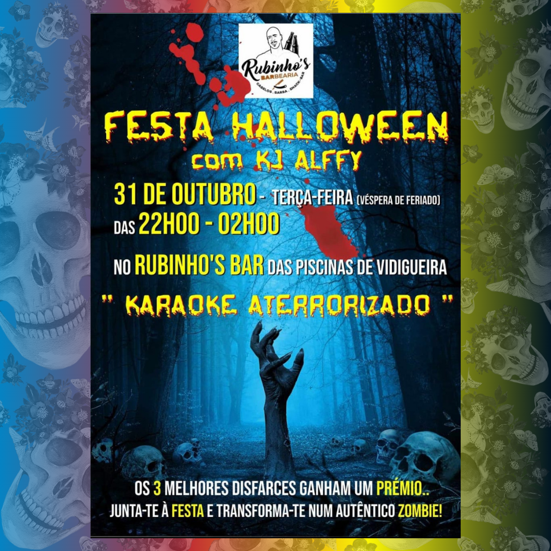 CANCELADO: Festa de Halloween com KJ Alffy